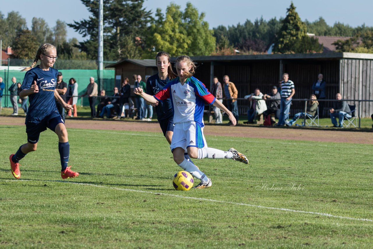 Bild 446 - B-Juniorinnen Krummesser SV - SV Henstedt Ulzburg : Ergebnis: 0:3